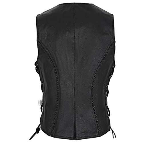 Leather Vest - Women