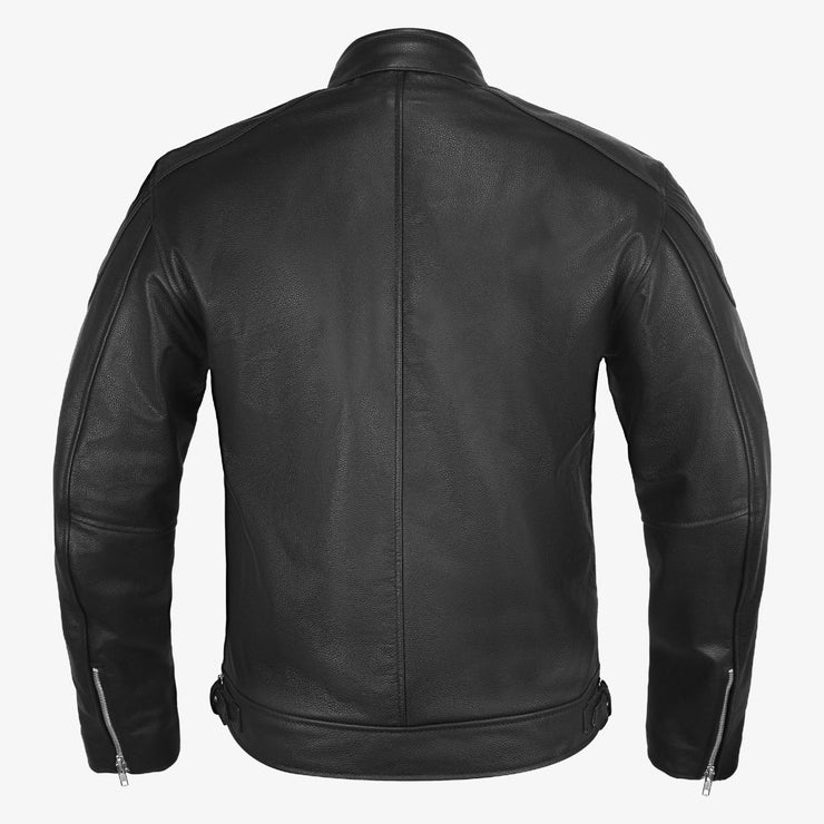 Rider Jacket - Leather Motorcycle Jacket for Men Riding Cafe Racer