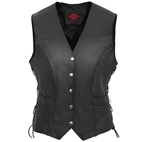 Leather Vest - Women